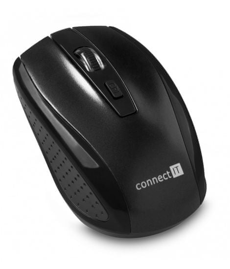 Connect IT bezdrátová optická myš, černá (CI-1223)