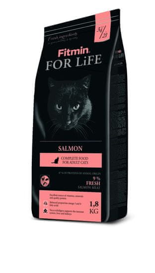 Fitmin cat For Life Salmon 1,8kg