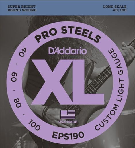 Daddario EPS190 Struny pro baskytaru
