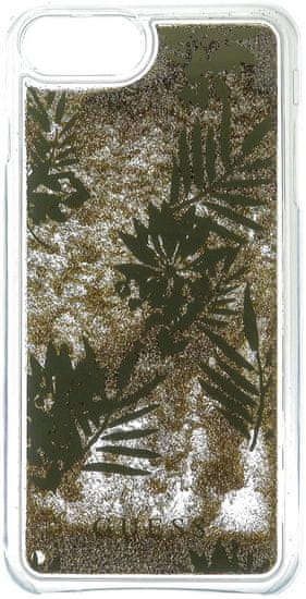 Guess Kryt Liquid Glitter Hard (Apple iPhone 6/6S/7), tmavě zlatá - rozbaleno