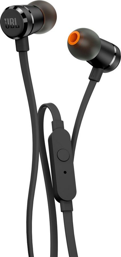JBL T290 sluchátka s mikrofonem, černá