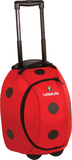LittleLife Animal Wheelie Duffle - Ladybird