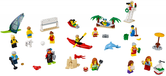 LEGO City 60153 Sada postav - Zábava na pláži