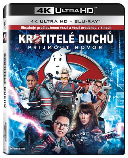Krotitelé duchů (2016) (2 disky) - Blu-ray + 4K ULTRA HD