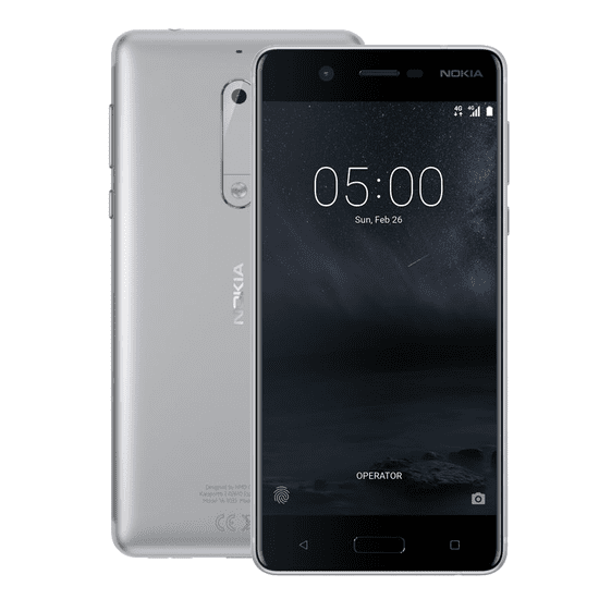 Nokia 5, stříbrná DUAL SIM