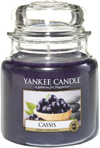 Yankee Candle Vonná svíčka Classic střední 411 g, Cassis
