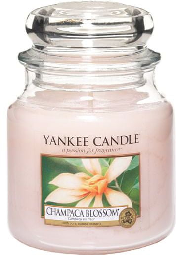 Yankee Candle Vonná svíčka Classic střední 411 g, Champaca Blossom