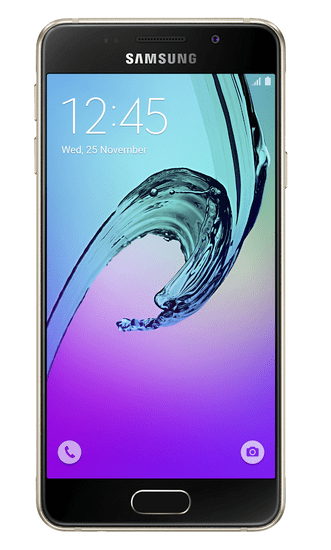 Samsung Galaxy A3 LTE, A310F, Single SIM, zlatá