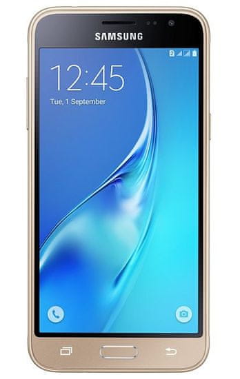Samsung Galaxy J3, Dual SIM (2016), zlatý