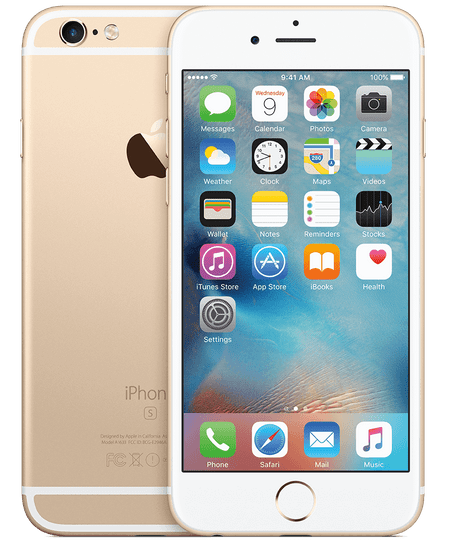 Apple iPhone 6S Plus, 128 GB, zlatý