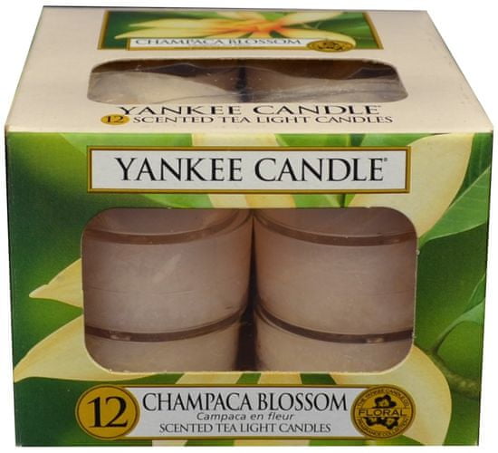 Yankee Candle Čajové svíčky Champaca Blossom 12x 9,8 g