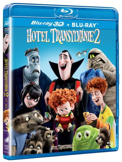 Hotel Transylvánie 2 (verze 2D+3D) - Blu-ray