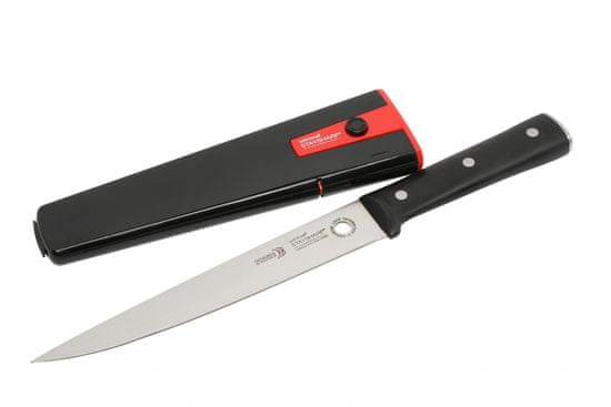 Fackelmann Nůž na maso 20cm, s brousícím krytem
