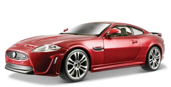 BBurago PLUS Jaguar XKR-S (1:24) - červený - rozbaleno