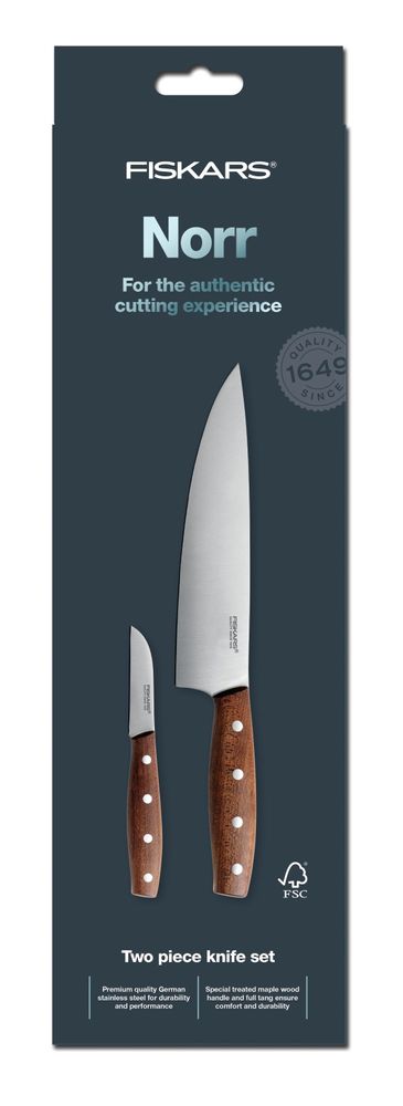Fiskars Set dvou nožů Norr 1016471