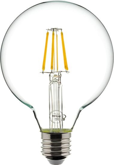 Retlux Žárovka 223 LED bigG E27 6W teplá bílá, filament