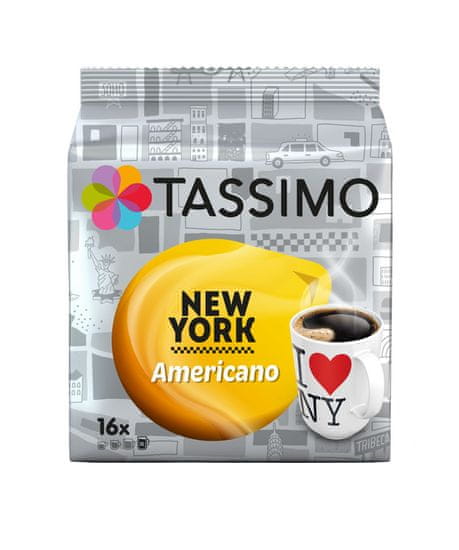 Jacobs TASSIMO NEW YORK AMERICANO 2x 128G