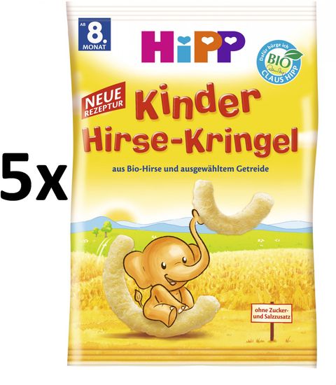 HiPP BIO Dětské obilné křupky 5x30g