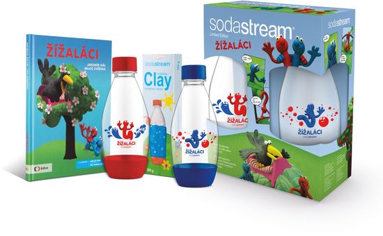 SodaStream dětský set Žížaláci 2 lahve