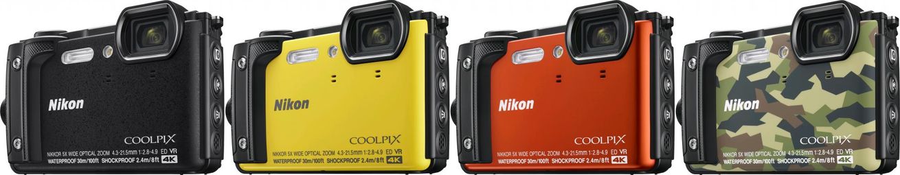 Nikon Coolpix W300 Nikkor 5x zoom 4K