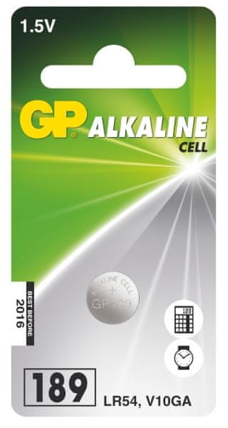 GP Alkalická knoflíková baterie GP189 (LR54)