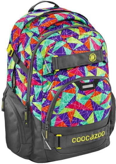CoocaZoo Školní batoh CarryLarry2 Solid Pyramid