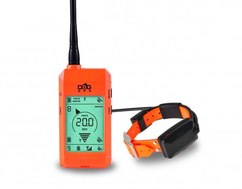 Dogtrace Vyhledávací zařízení DOG GPS X20 orange - použité