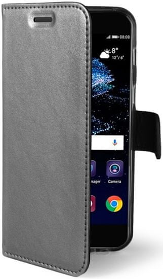 Celly Flip-kryt Air (Huawei P10 Lite), stříbrná