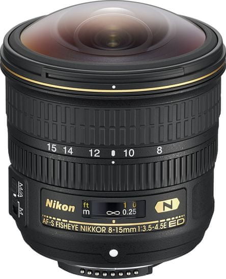 Nikon Nikkor AF-S 8-15 mm f/3,5-4E ED Fisheye