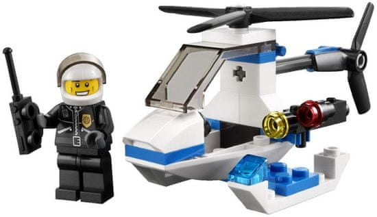 LEGO City 30014 Policejní helikoptéra