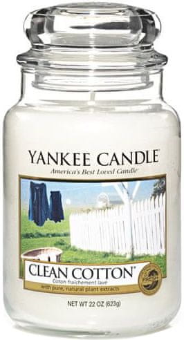 Yankee Candle Clean Cotton Classic velký 623 g