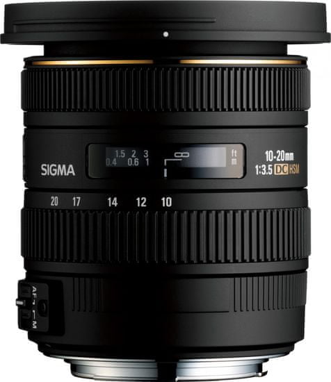 Sigma 10-20 mm F3,5 EX DC HSM pro Canon + záruka 4 roky