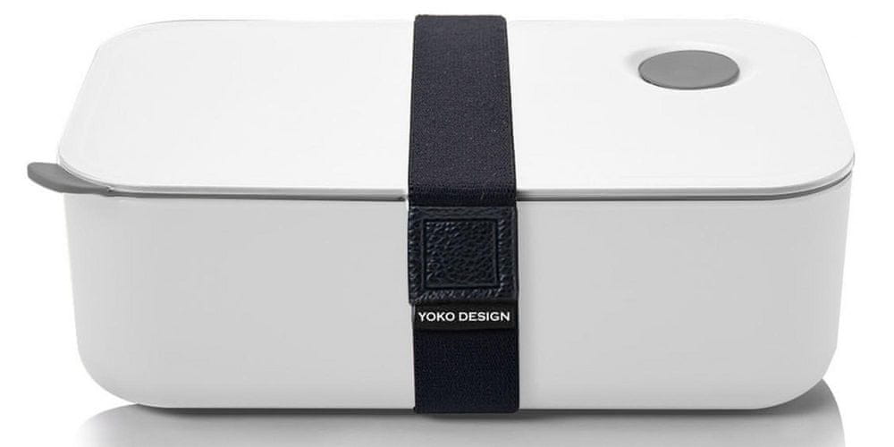 Yoko Design Svačinový box na jídlo 1l bílá