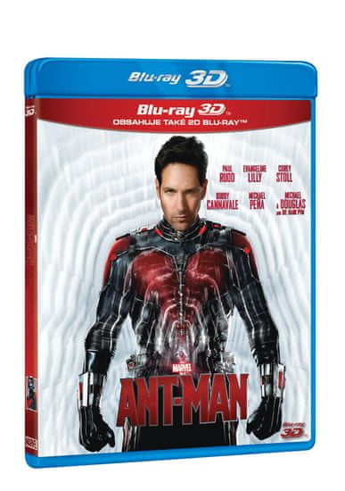 Ant-Man 3D+2D (2 disky) - Blu-ray