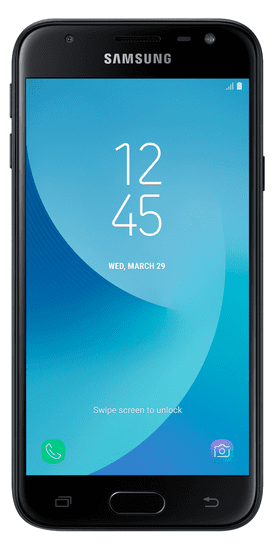 Samsung Galaxy J3 Duos, J330, Dual SIM, černý