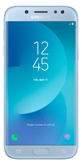 Samsung Galaxy J5, J530, Dual SIM, stříbrno-modrý