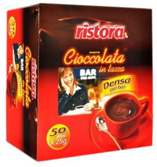 Levně Ristora Densa horká mléčná čokoláda 50 x 25g