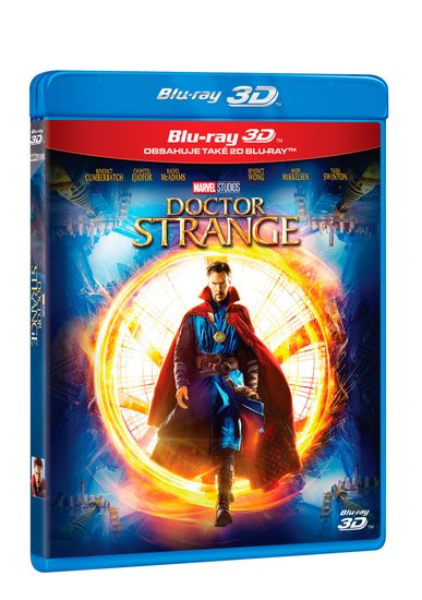 Doctor Strange 3D+2D (2 disky) - Blu-ray