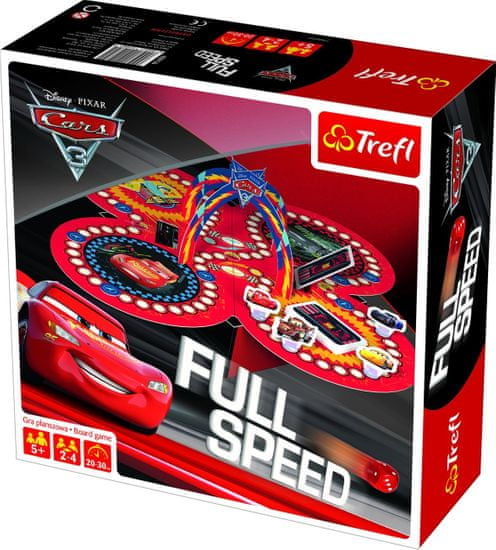 Trefl Full Speed Auta/Cars 3 společenská hra