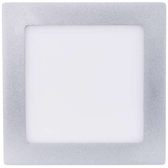 Emos LED přisazené svítidlo čtverec 12W neutrální bílá, stříbrná
