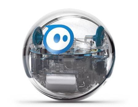 Sphero SPRK+ - inteligentní koule, dálkově ovládaná hračka - průhledná