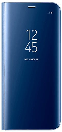 Samsung Kryt Clear View Standing Cover (Samsung Galaxy S8), modrý - rozbaleno