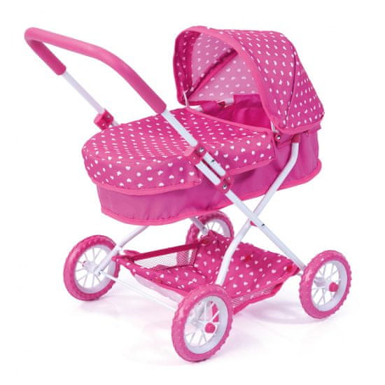 Bayer Design Růžový kočárek pro panenky Smarty