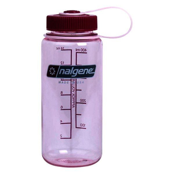 Nalgene Wide-Mouth 500 ml Clear Pink