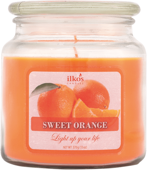 Ilkos Vonná svíčka Sweet Orange, střední