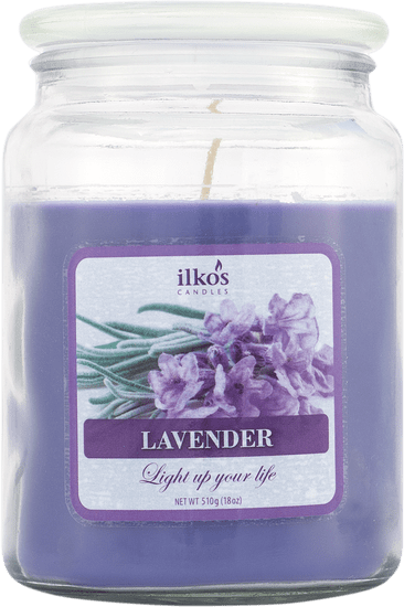 Ilkos Vonná svíčka Lavender, velká