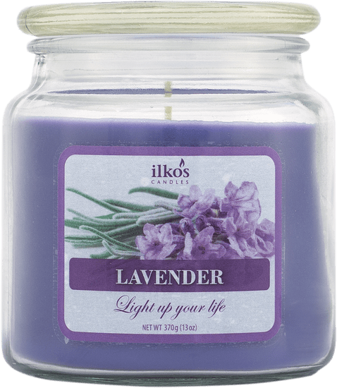 Ilkos Vonná svíčka Lavender, střední
