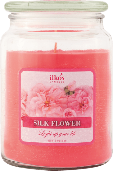 Ilkos Vonná svíčka Silk Flower, velká