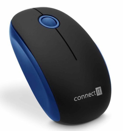 Connect IT bezdrátová optická myš, modrá (CMO-1500-BL)