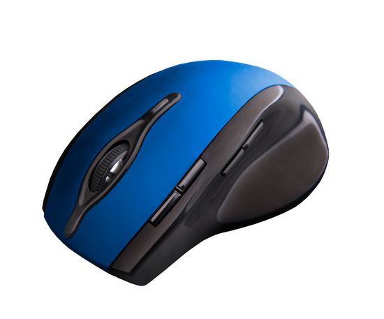 C-Tech bezdrátová myš, modrá (WLM-11B)